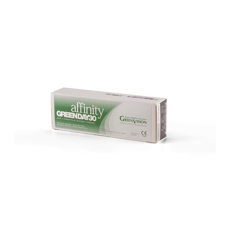 Lenti a contatto giornaliere Affinity Greenday da 30 | Opto vision Torino