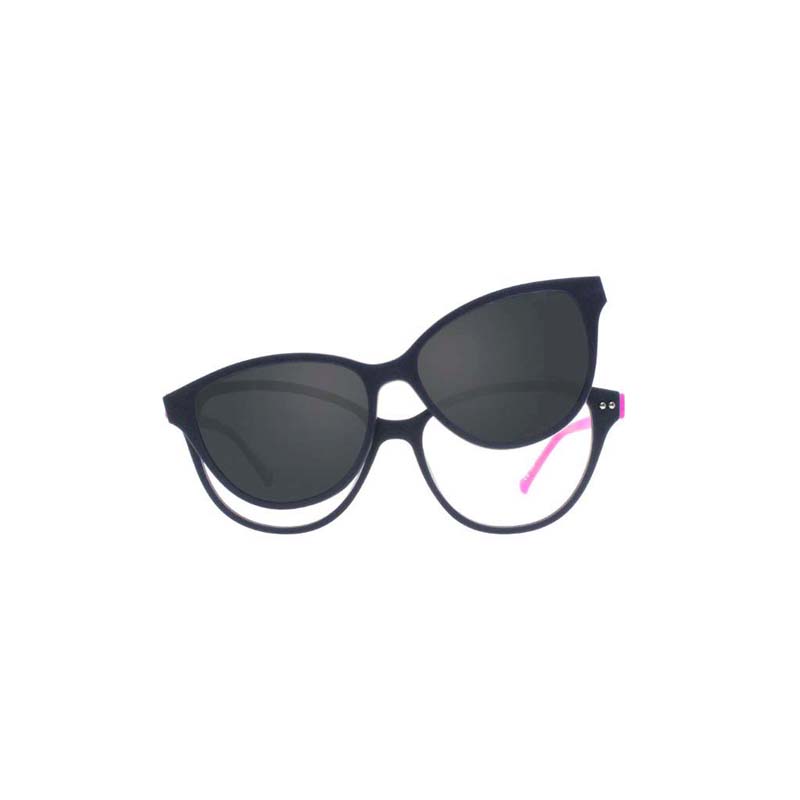 Occhiali da donna blu opaco con clip blu opaca Calibro 52 IGreen | Opto  Vision