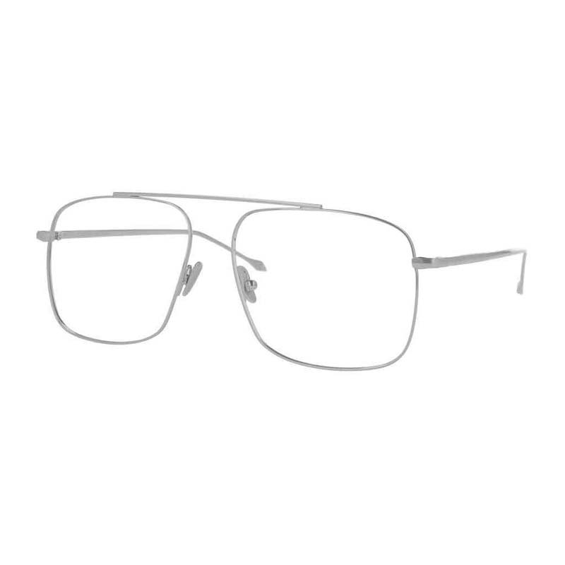 Occhiali da vista in metallo argento con Calibro 58 Philosopheyes | Opto  Vision
